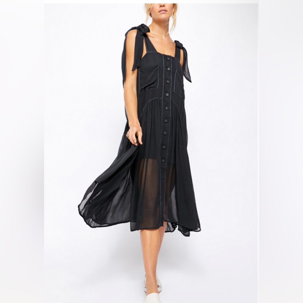 Free People  Lou Lou Midi Dress
